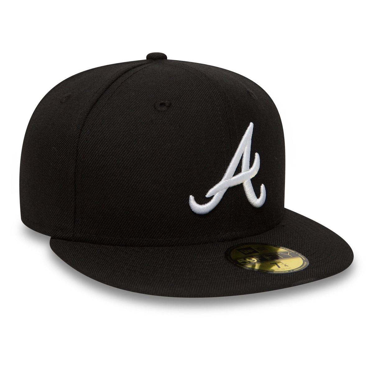 Atlanta Braves Essential Black 59FIFTY Cap-Benirox