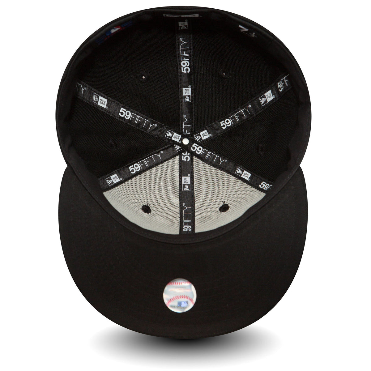 Atlanta Braves Essential Black 59FIFTY Cap-Benirox