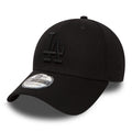 LA Dodgers Essential Black On Black 39THIRTY Cap-Benirox