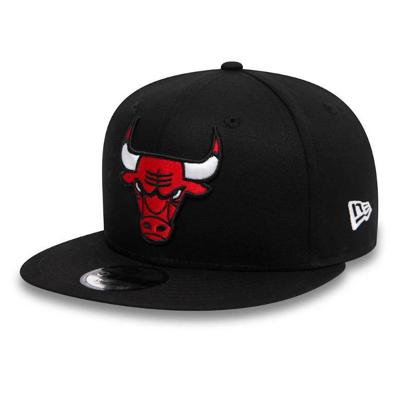 Chicago Bulls Logo Black 9FIFTY Cap-Benirox