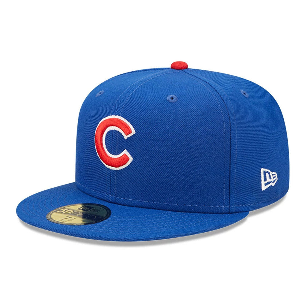 Chicago Cubs Authentic On Field Game Blue 59FIFTY Cap-Benirox