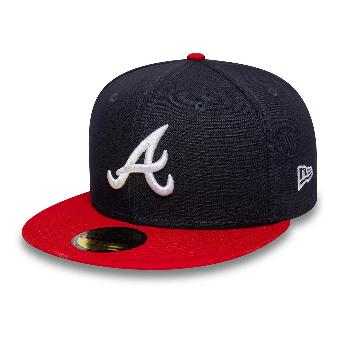 Atlanta Braves Authentic On Field Home Navy 59FIFTY Cap-Benirox