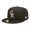 Colorado Rockies Authentic On Field Black 59FIFTY Cap-Benirox