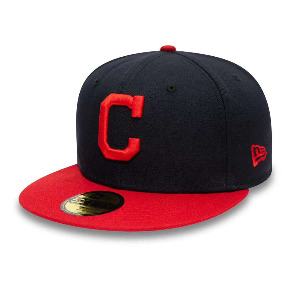 Cleveland Guardians MLB AC Perf Navy 59FIFTY Fitted Cap-Benirox