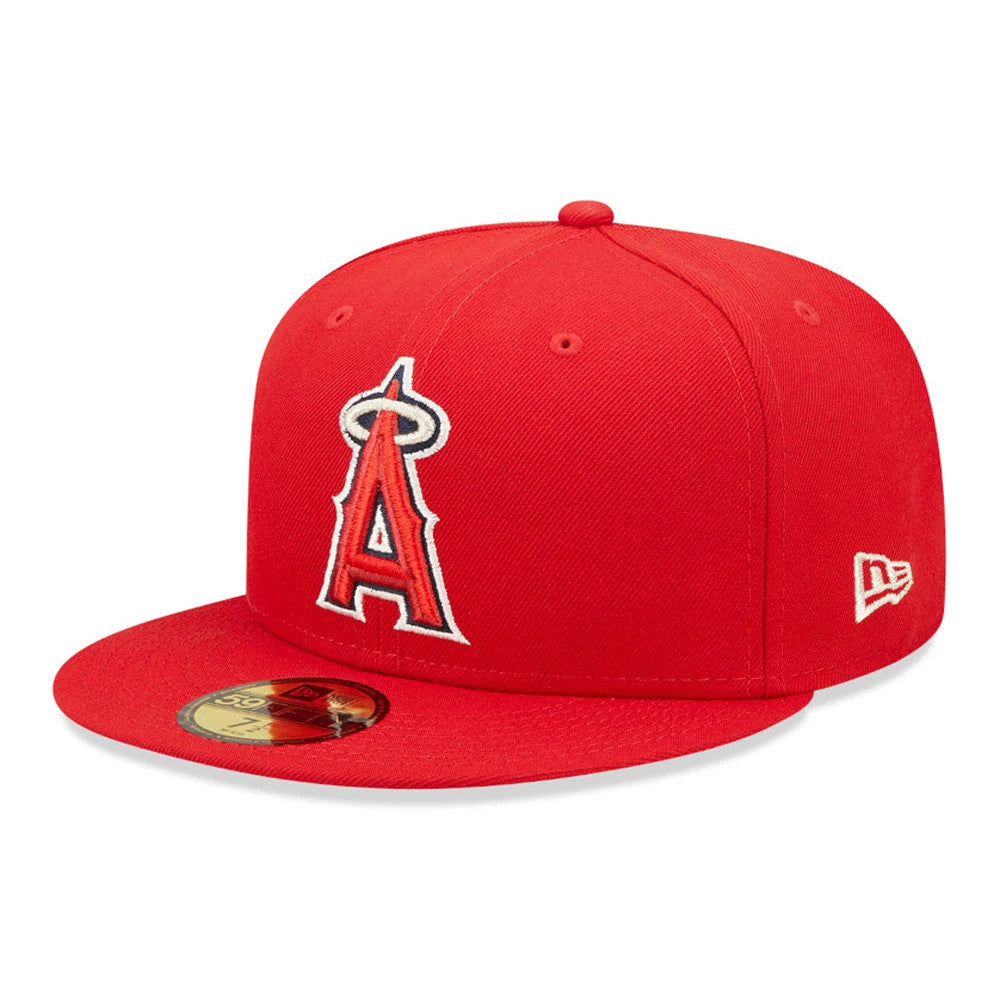LA Angels Authentic On Field Red 59FIFTY Cap-Benirox