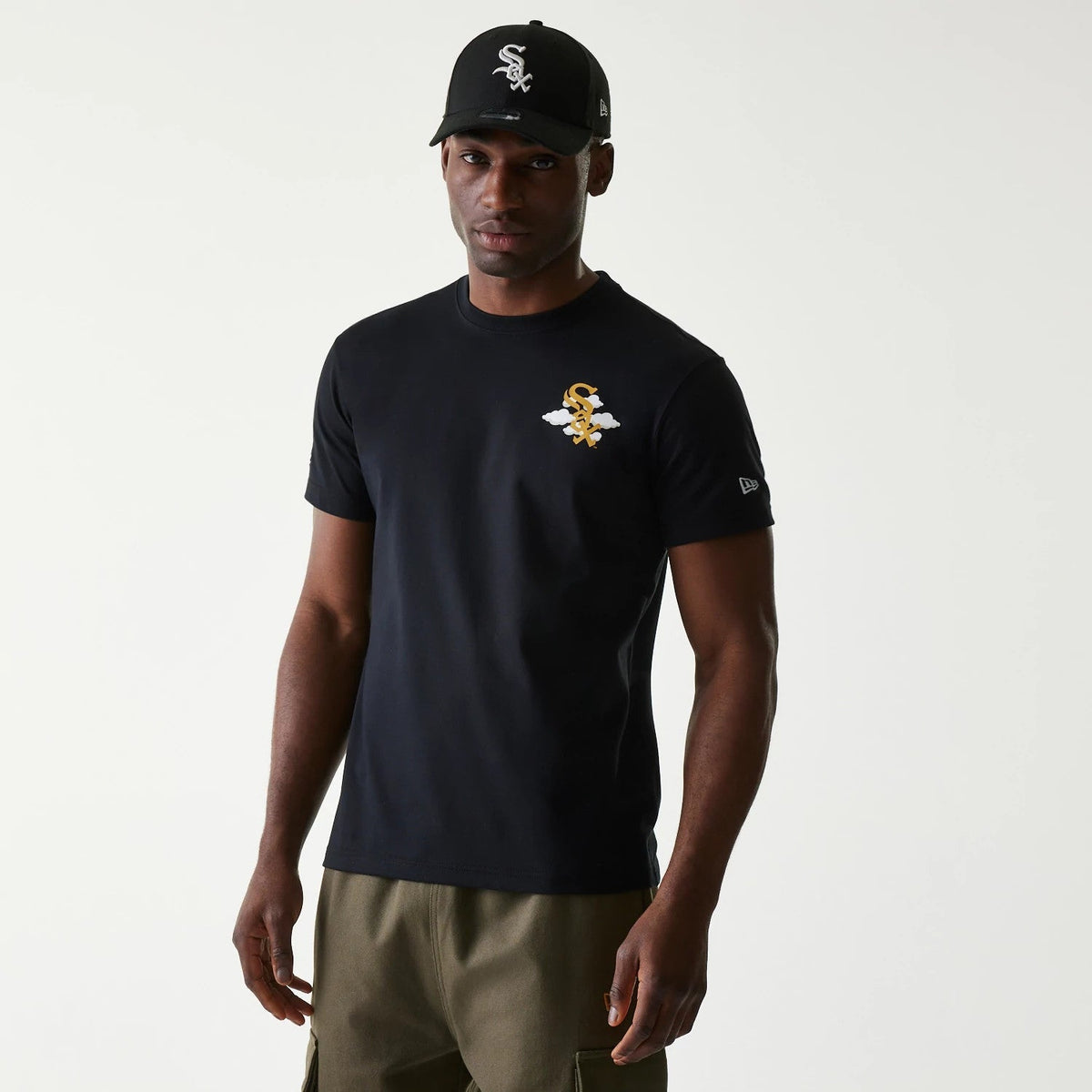 Chicago White Sox MLB 59FIFTY Pack Cloud Black T-Shirt-Benirox