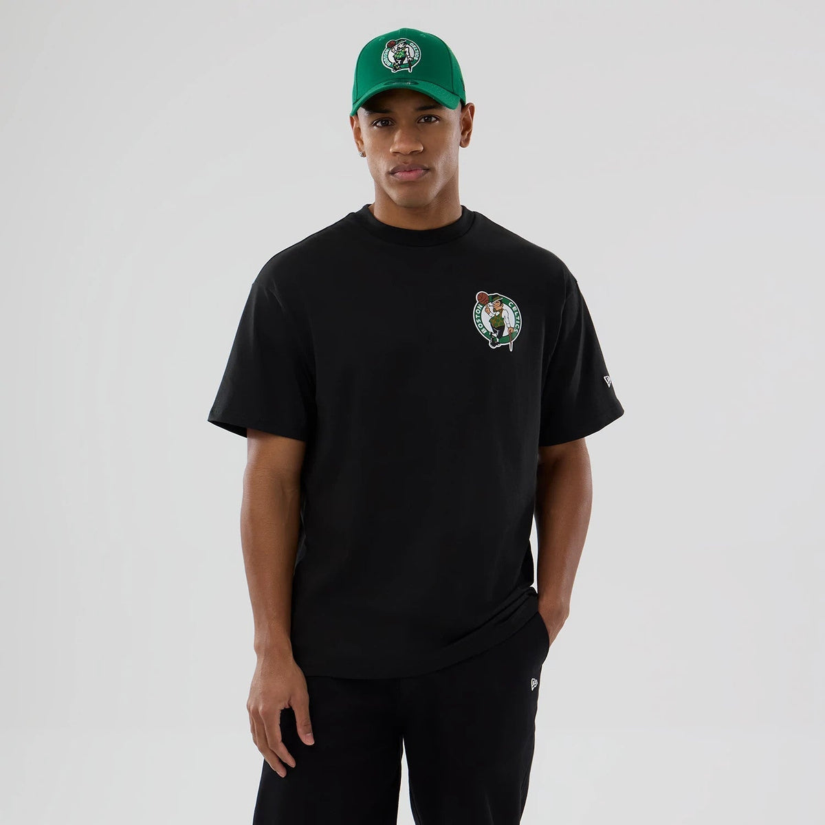 Boston Celtics NBA logo Black T-Shirt-Benirox
