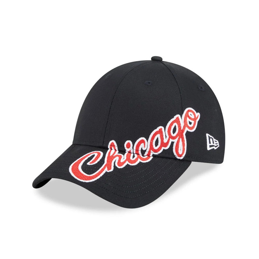 Chicago Bulls NBA Mix League Black 9FORTY Adjustable Cap-Benirox