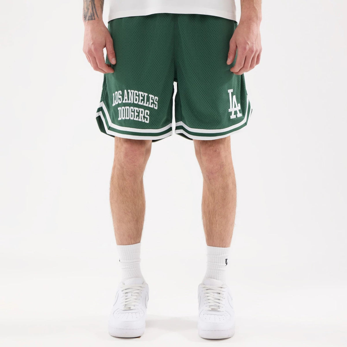 LA Dodgers MLB Comfort Dark Green Oversized Shorts-Benirox