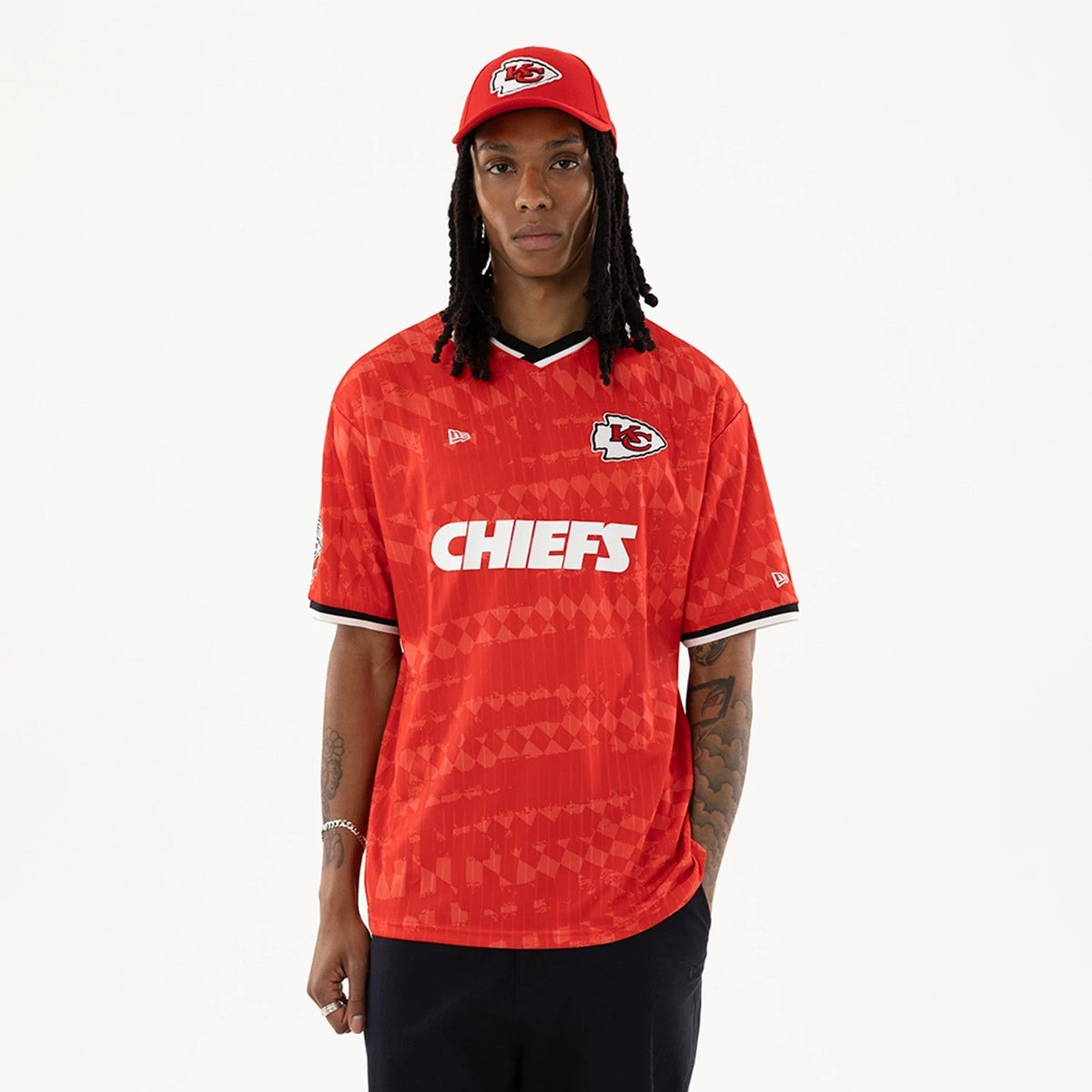 Kansas City Chiefs NFL Red Soccer Jersey-Benirox