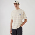 LA Dodgers MLB Border Cream Oversized T-Shirt-Benirox