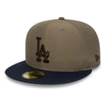 LA Dodgers MLB Grosgrain Green 59FIFTY Fitted Cap-Benirox