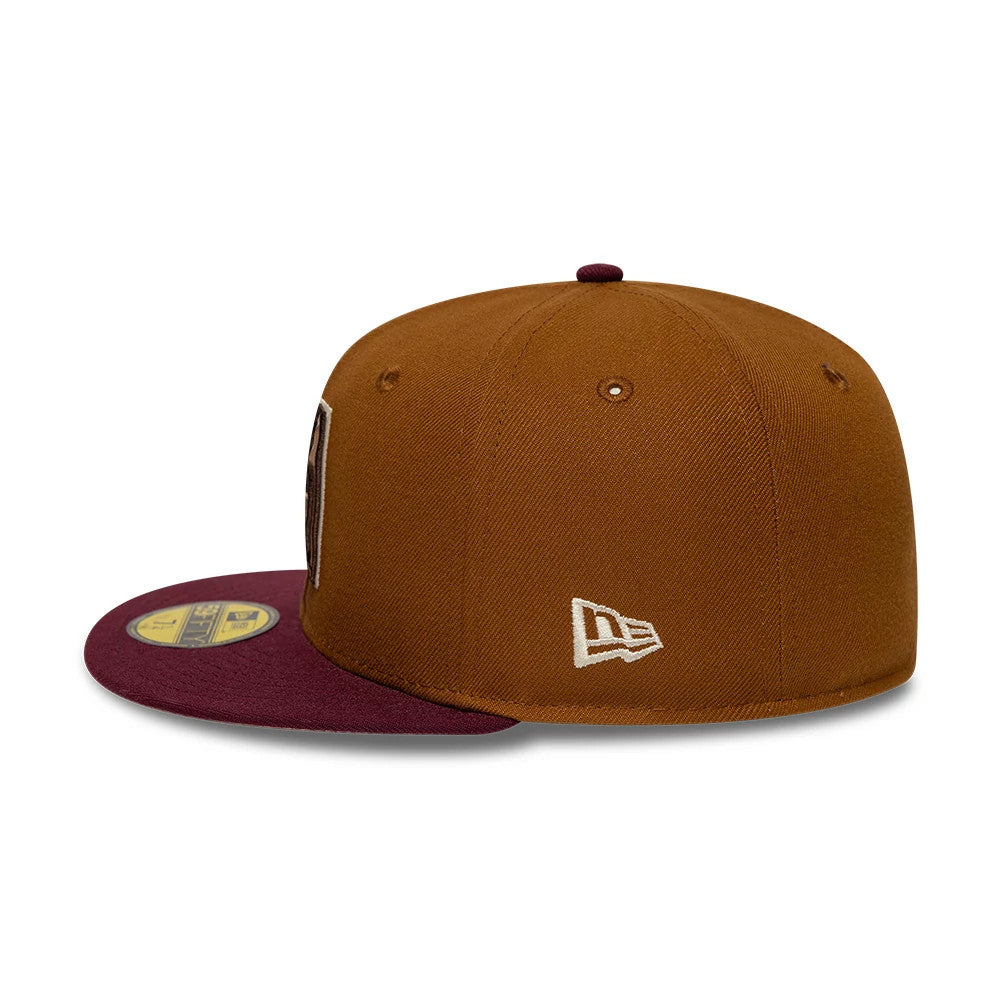 Arizona Diamondbacks MLB Mocha Mousse Dark Beige 59FIFTY Fitted Cap-Benirox