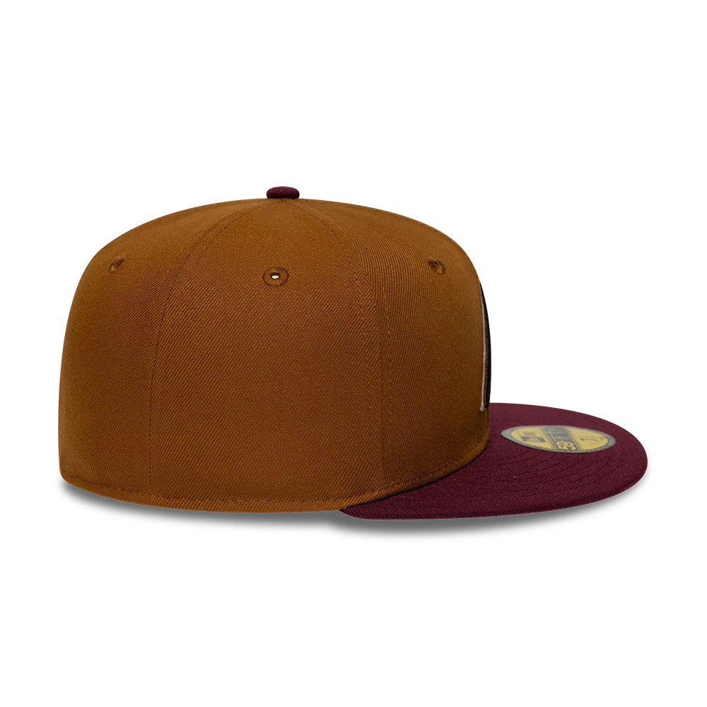 Arizona Diamondbacks MLB Mocha Mousse Dark Beige 59FIFTY Fitted Cap-Benirox