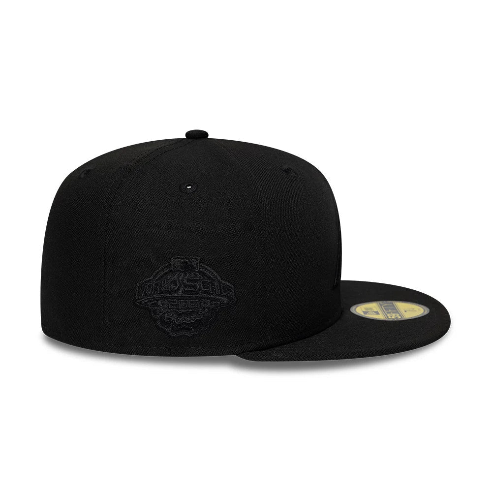 Arizona Diamondbacks MLB Black On Black 59FIFTY Fitted Cap-Benirox