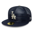 LA Dodgers MLB All Mesh Navy 59FIFTY Fitted Cap-Benirox
