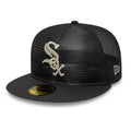 Chicago White Sox MLB All Mesh Dark Grey 59FIFTY Fitted Cap-Benirox
