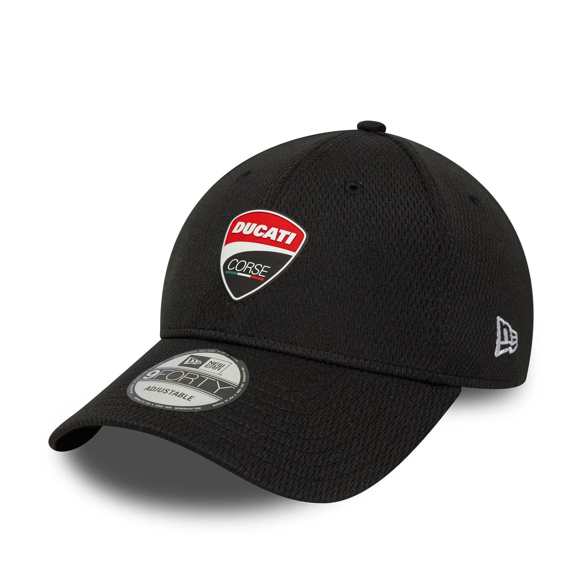 Ducati Motor Logo Dashmark Mesh Black 9FORTY Adjustable Cap-Benirox