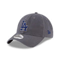 LA Dodgers MLB Core Classic Grey 9TWENTY Adjustable Cap-Benirox
