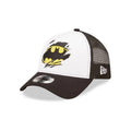 Child DC Batman White 9FORTY A-Frame Trucker Adjustable Cap-Benirox