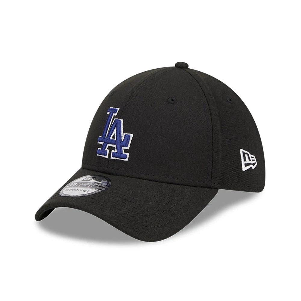 LA Dodgers MLB Evergreen Black 39THIRTY Stretch Fit Cap-Benirox