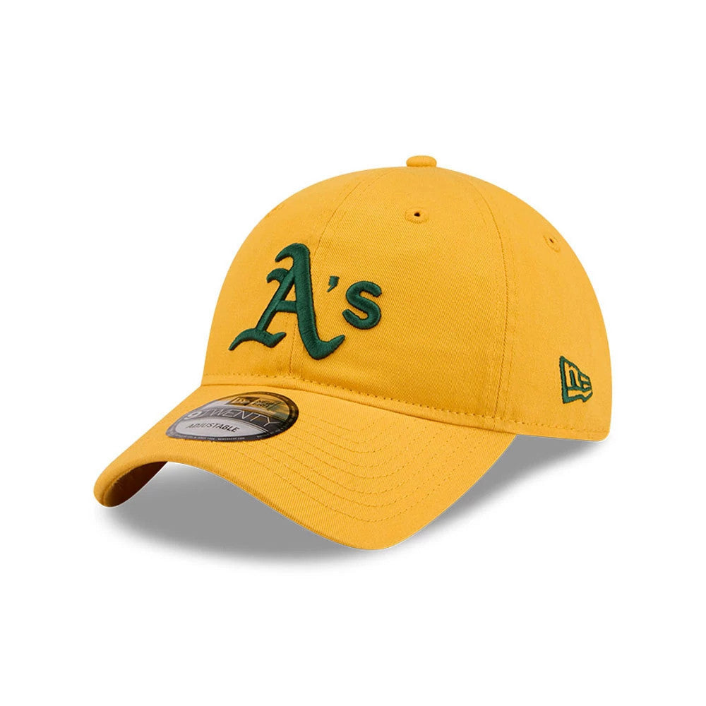 Athletics MLB Evergreen Dark Yellow 9TWENTY Adjustable Cap-Benirox