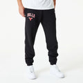 Chicago Bulls NBA Essential Black Joggers-Benirox