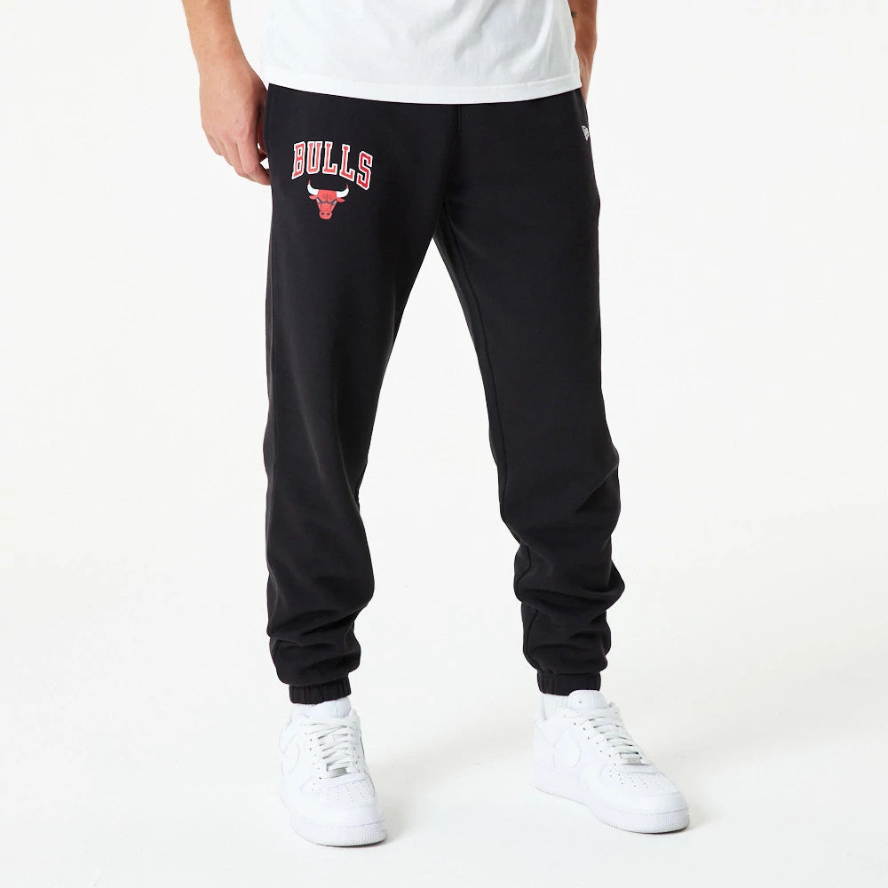 Chicago Bulls NBA Essential Black Joggers-Benirox