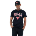 Chicago Bulls NBA Regular Black T-Shirt-Benirox