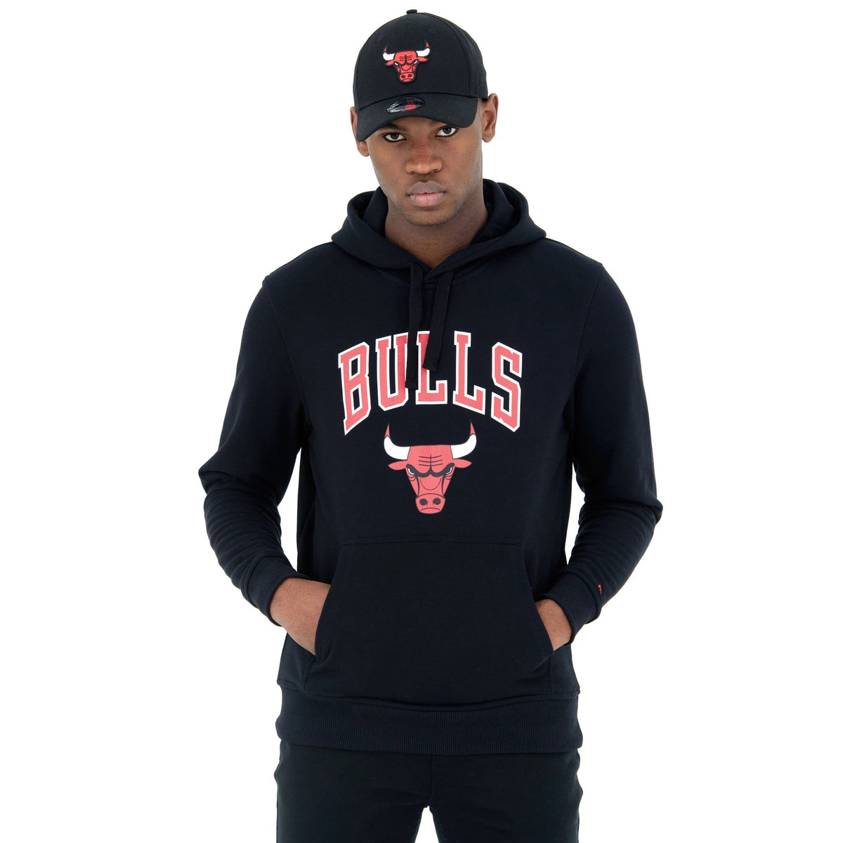 Chicago Bulls NBA Regular Black Pullover Hoodie-Benirox