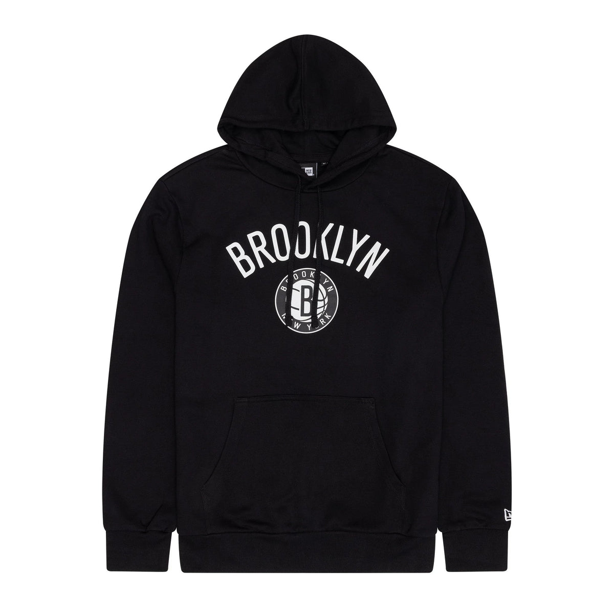 Brooklyn Nets NBA Regular Black Pullover Hoodie-Benirox