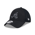 Atlanta Braves MLB Evergreen Neo Black 39THIRTY Stretch Fit Cap-Benirox