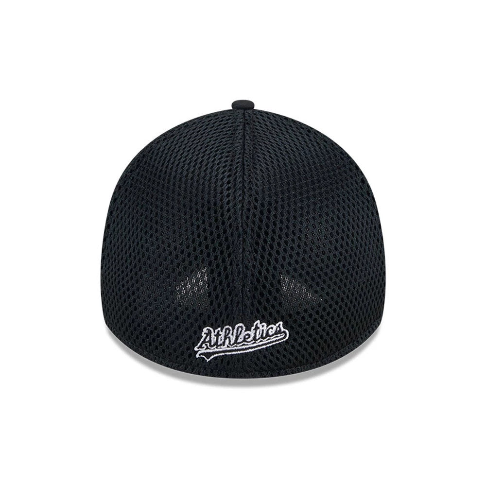 Athletics MLB Evergreen Neo Black 39THIRTY Stretch Fit Cap-Benirox