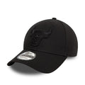 Chicago Bulls NBA Essential Black 9FORTY Adjustable Cap-Benirox
