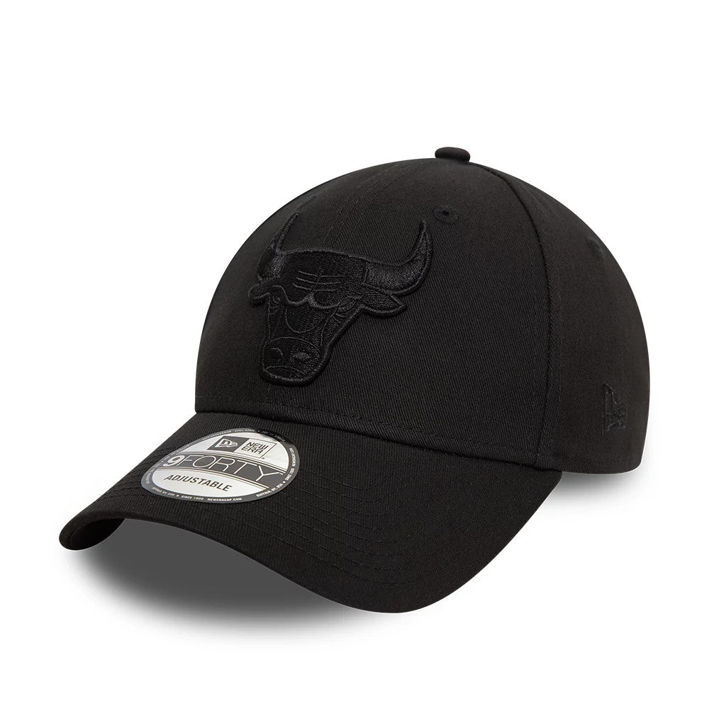 Chicago Bulls NBA Essential Black 9FORTY Adjustable Cap-Benirox