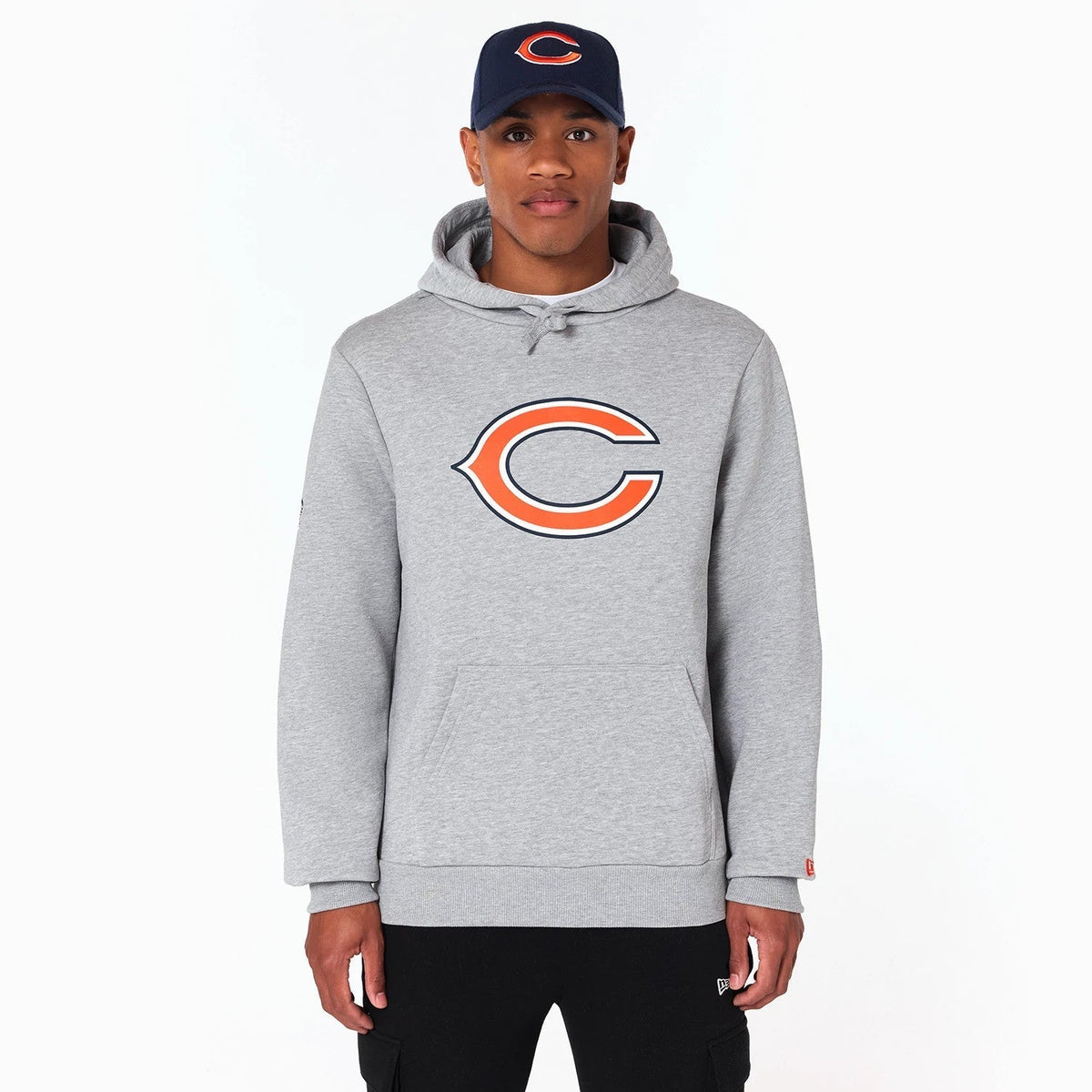 Chicago Bears NFL Grey Pullover Hoodie-Benirox