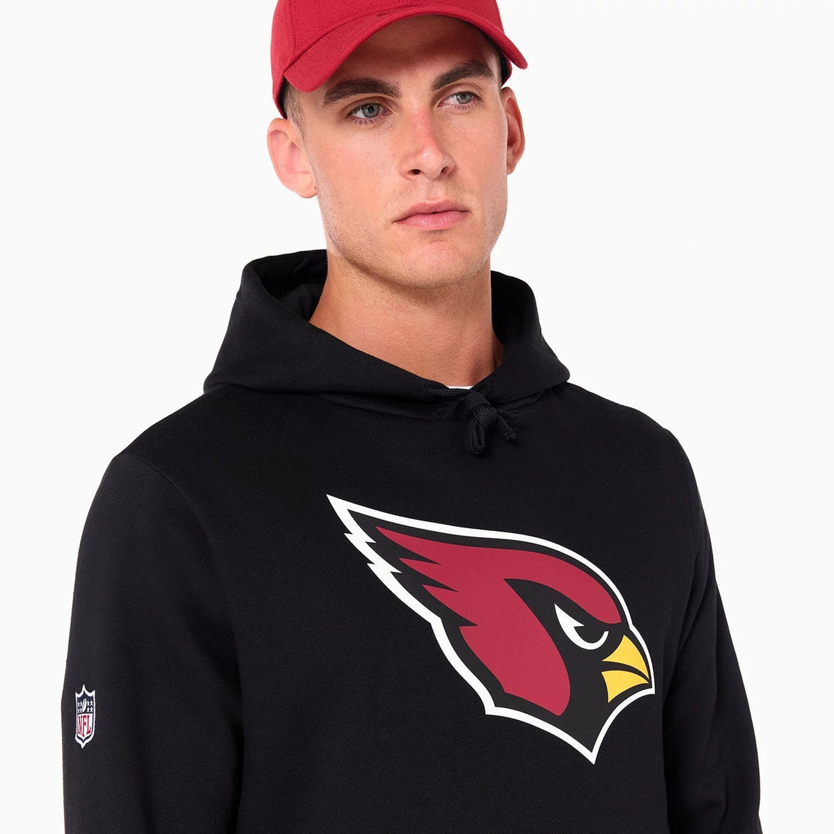 Arizona Cardinals NFL Black Pullover Hoodie-Benirox