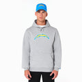 LA Chargers NFL Grey Pullover Hoodie-Benirox