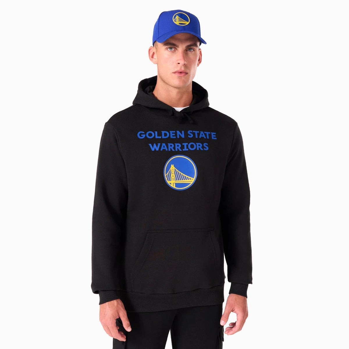 Golden State Warriors NBA Black Pullover Hoodie-Benirox