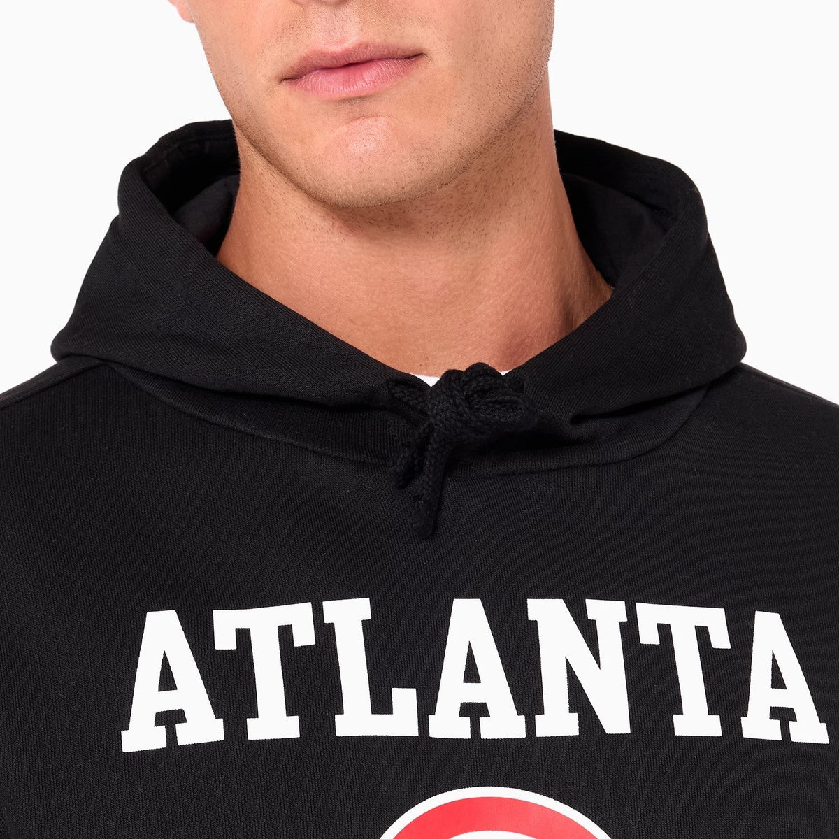 Atlanta Hawks NBA Black Pullover Hoodie-Benirox
