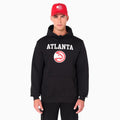 Atlanta Hawks NBA Black Pullover Hoodie-Benirox