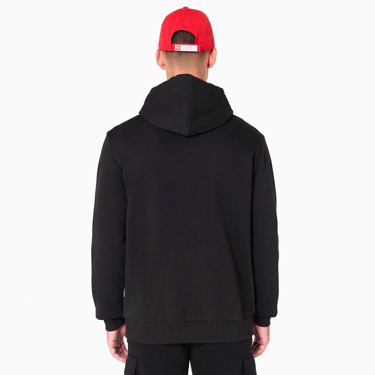 Atlanta Hawks NBA Black Pullover Hoodie-Benirox