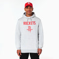 Houston Rockets NBA Grey Pullover Hoodie-Benirox