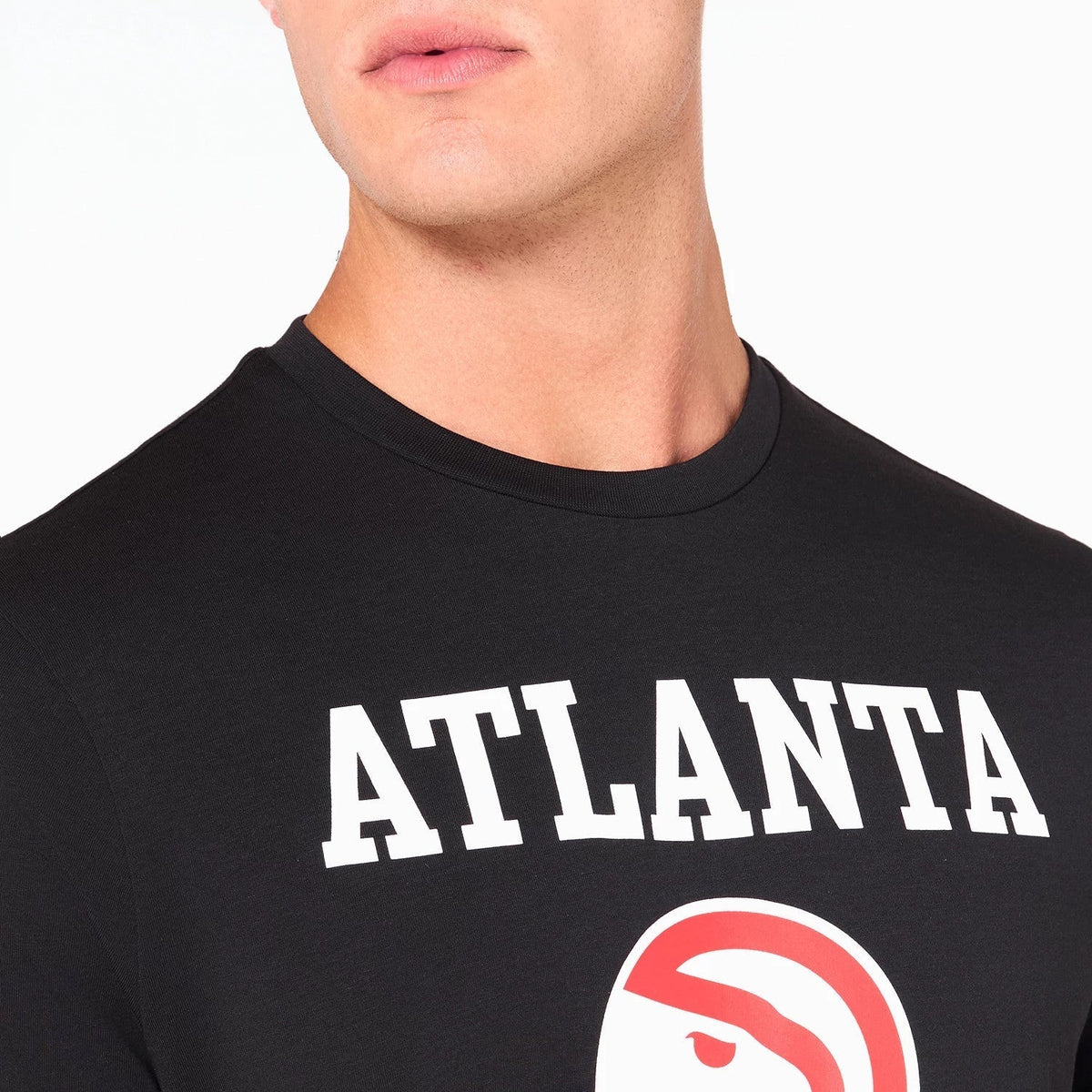 Atlanta Hawks NBA Black T-Shirt-Benirox