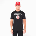 Atlanta Hawks NBA Black T-Shirt-Benirox
