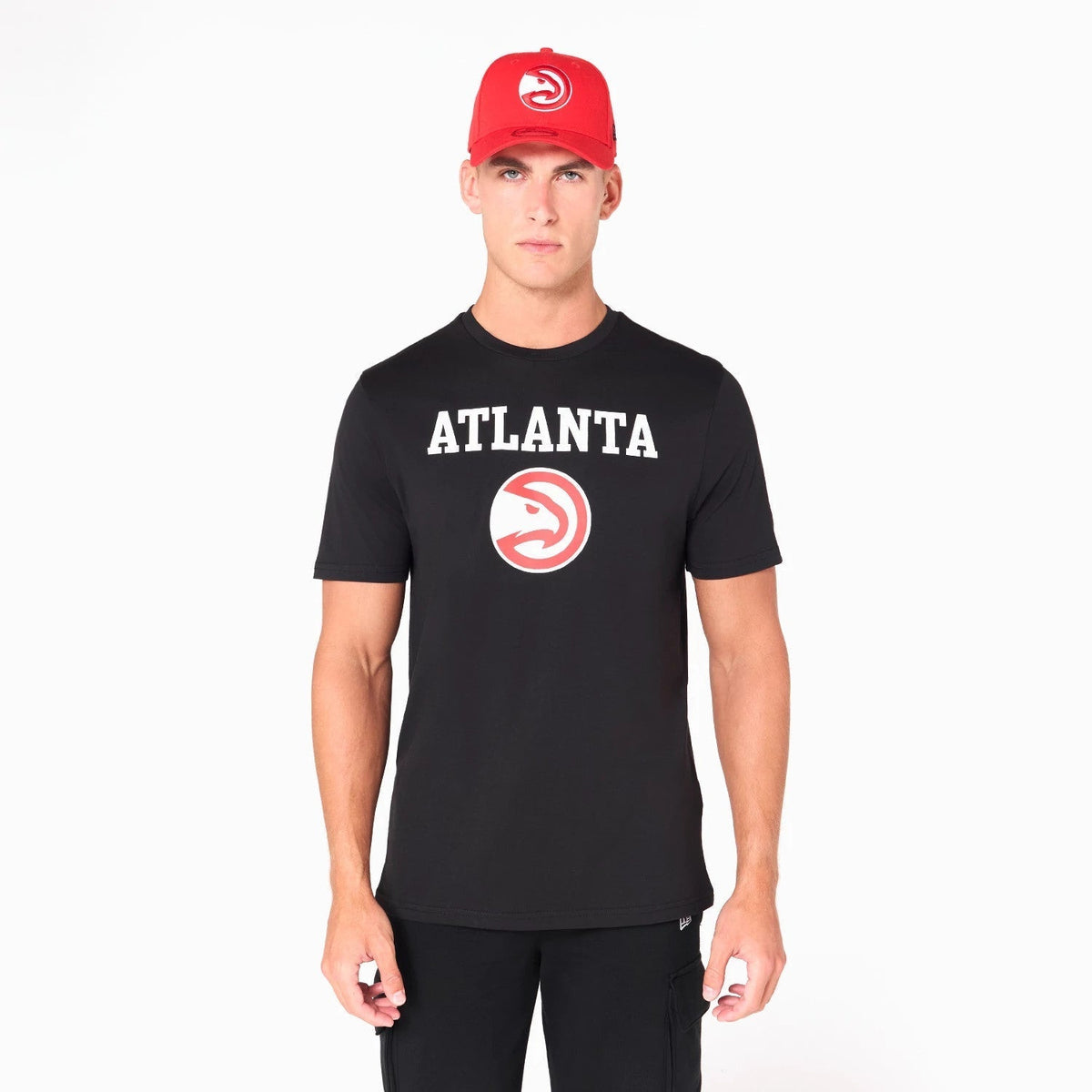Atlanta Hawks NBA Black T-Shirt-Benirox