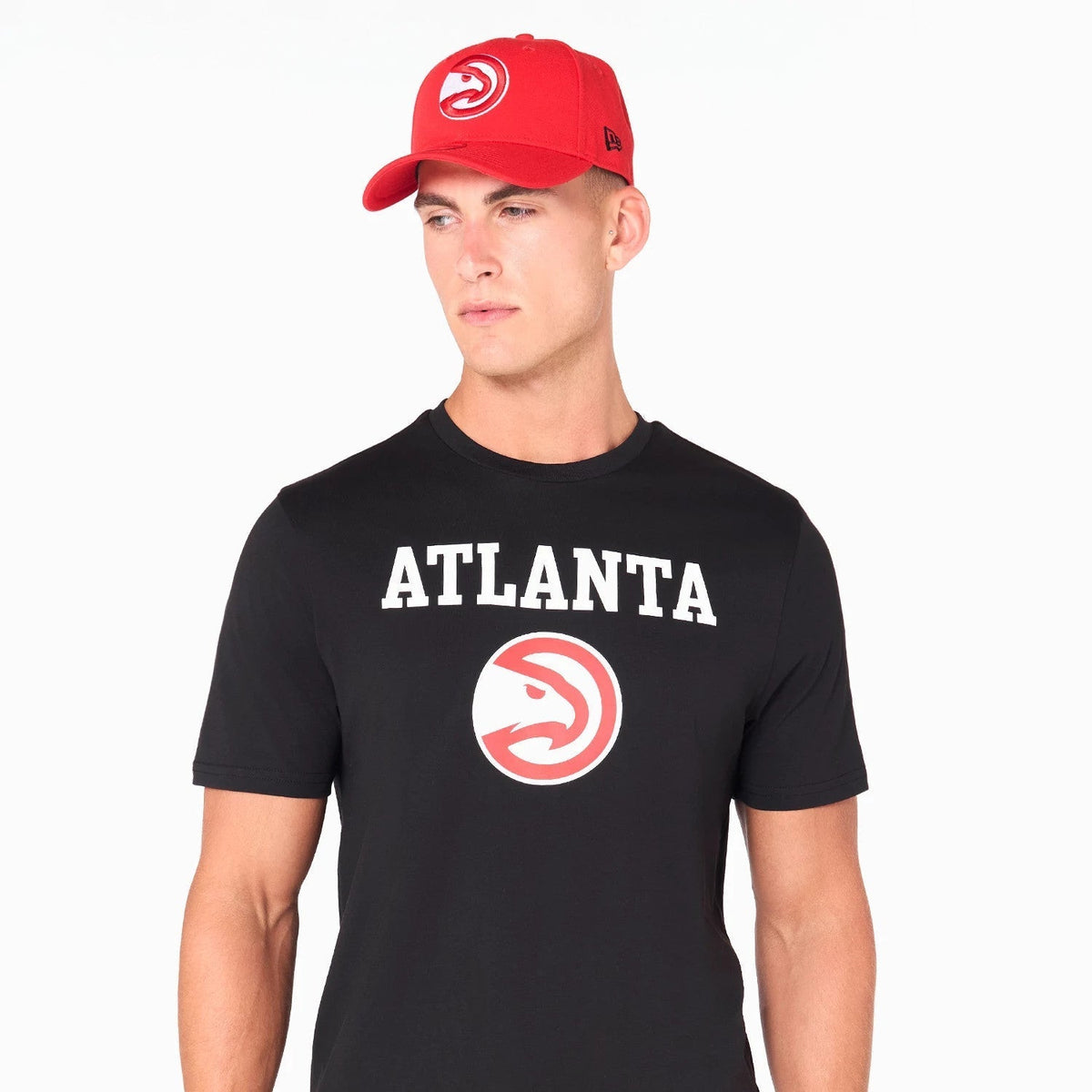 Atlanta Hawks NBA Black T-Shirt-Benirox