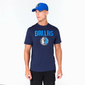 Dallas Mavericks NBA Navy T-Shirt-Benirox