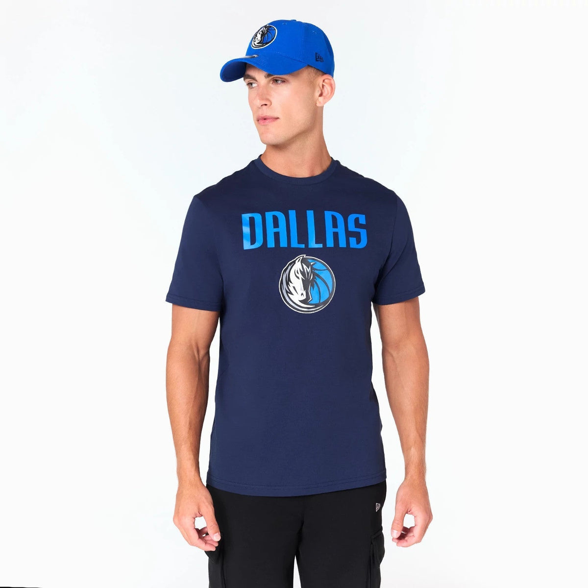 Dallas Mavericks NBA Navy T-Shirt-Benirox