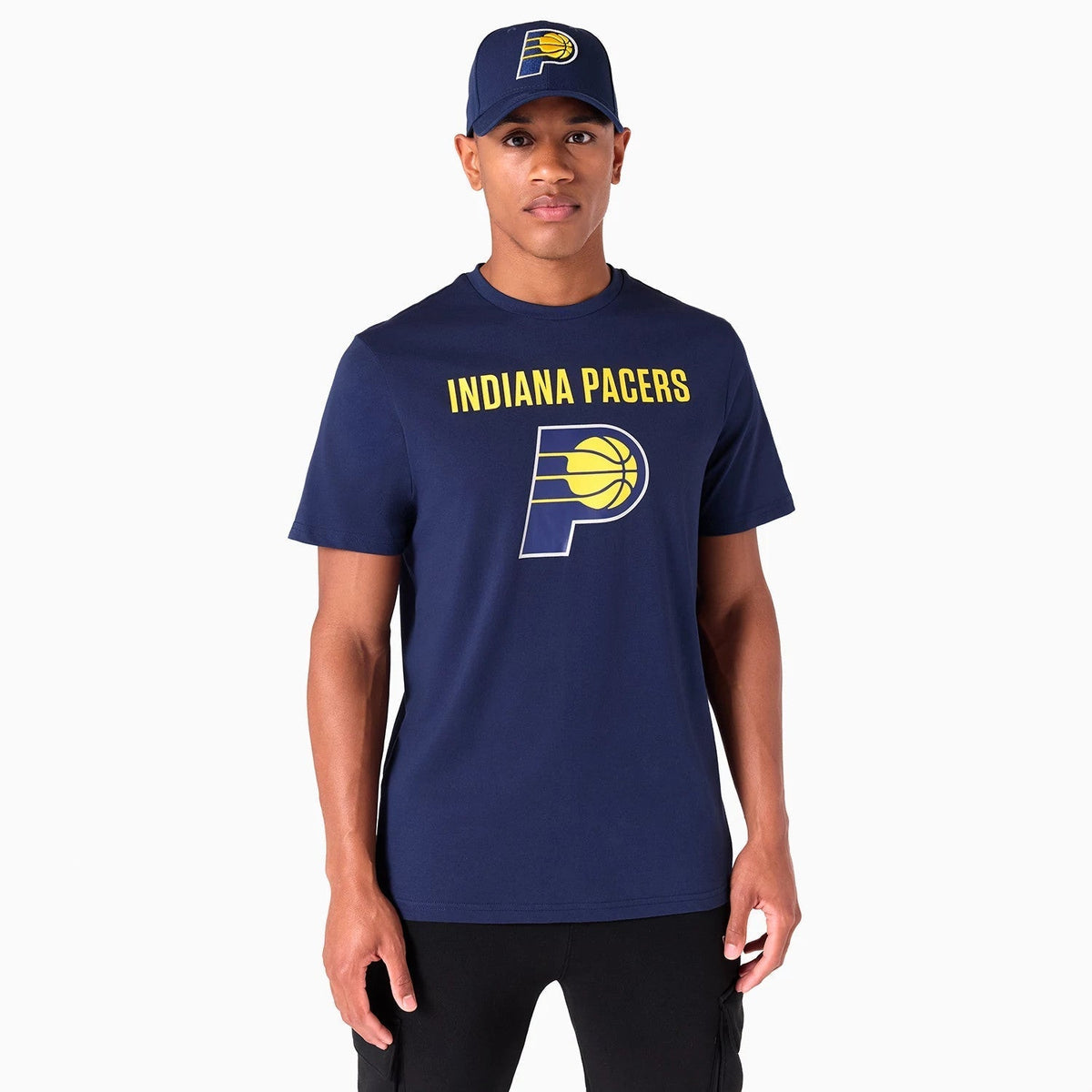 Indiana Pacers NBA Graphic Navy T-Shirt-Benirox